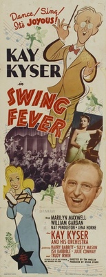 Swing Fever movie poster (1943) Stickers MOV_9b987be6