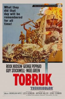 Tobruk movie poster (1967) pillow