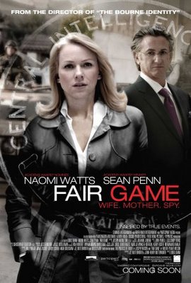 Fair Game movie poster (2010) metal framed poster