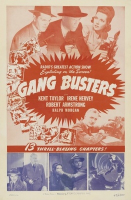 Gang Busters movie poster (1942) Stickers MOV_9bf9edbf