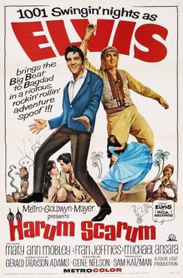 Harum Scarum movie poster (1965) poster with hanger