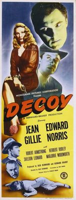 Decoy movie poster (1946) t-shirt