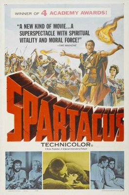 Spartacus movie poster (1960) wood print