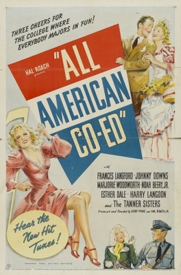 All-American Co-Ed movie poster (1941) Mouse Pad MOV_9c0975dc