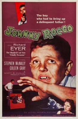 Johnny Rocco movie poster (1958) poster with hanger