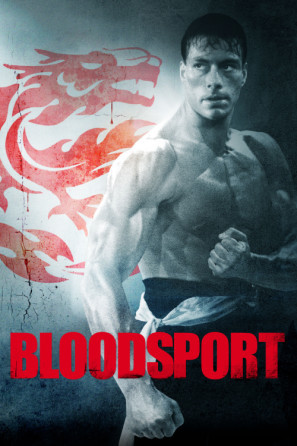 Bloodsport movie poster (1988) metal framed poster