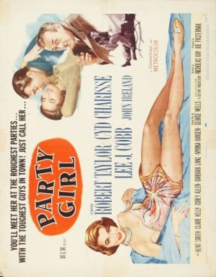 Party Girl movie poster (1958) Longsleeve T-shirt