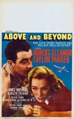 Above and Beyond movie poster (1952) canvas poster