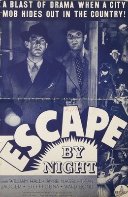 Escape by Night movie poster (1937) poster with hanger