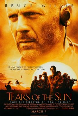 Tears Of The Sun movie poster (2003) wooden framed poster