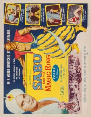 Sabu and the Magic Ring movie poster (1957) poster