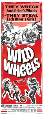 Wild Wheels movie poster (1969) hoodie
