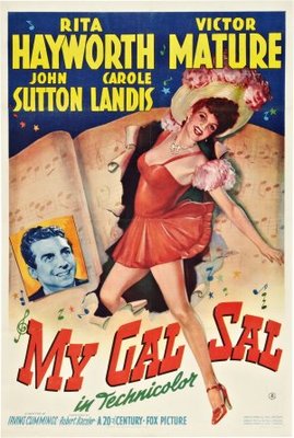 My Gal Sal movie poster (1942) wood print