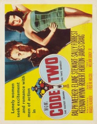 Code Two movie poster (1953) metal framed poster