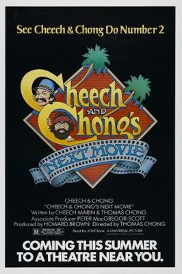 Cheech & Chong's Next Movie movie poster (1980) metal framed poster
