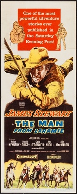 The Man from Laramie movie poster (1955) poster with hanger