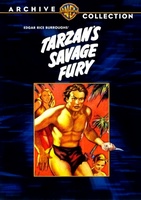 Tarzan's Savage Fury movie poster (1952) Longsleeve T-shirt #751060
