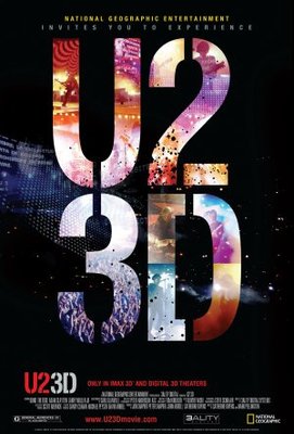 U2 3D movie poster (2007) Poster MOV_9c658b9f