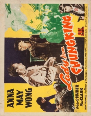 Lady from Chungking movie poster (1942) wood print