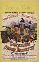 Gentlemen Marry Brunettes movie poster (1955) Mouse Pad MOV_9c6c4052