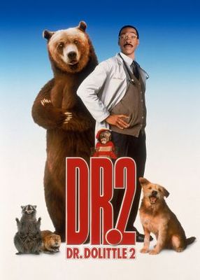 Doctor Dolittle 2 movie poster (2001) canvas poster
