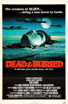 Dead & Buried movie poster (1981) wooden framed poster