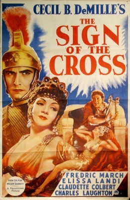 The Sign of the Cross movie poster (1932) metal framed poster