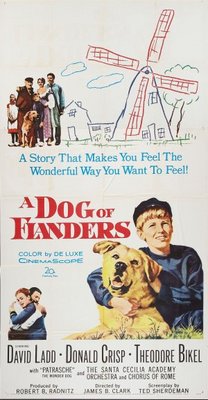 A Dog of Flanders movie poster (1960) hoodie
