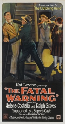 The Fatal Warning movie poster (1929) canvas poster