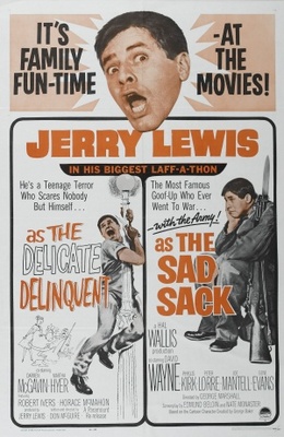 The Sad Sack movie poster (1957) canvas poster