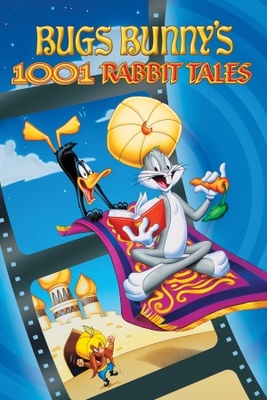 Bugs Bunny's 3rd Movie: 1001 Rabbit Tales movie poster (1982) tote bag