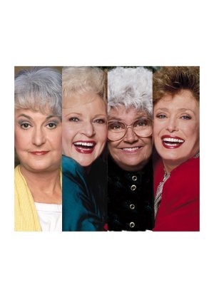 The Golden Girls movie poster (1985) wood print