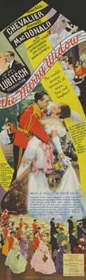 The Merry Widow movie poster (1934) wood print