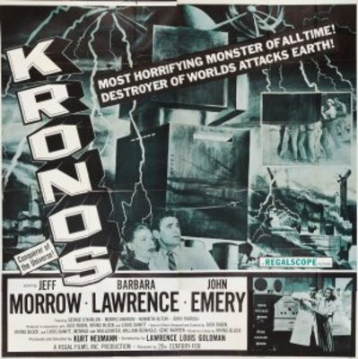 Kronos movie poster (1957) metal framed poster