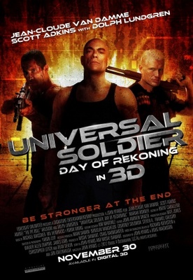 Universal Soldier: A New Dimension movie poster (2012) Stickers MOV_9ce371c2