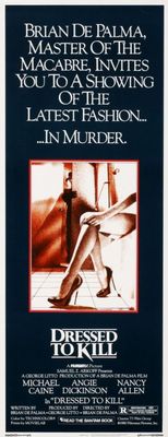 Dressed to Kill movie poster (1980) Stickers MOV_9ced0435