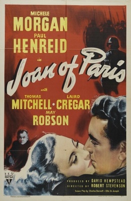 Joan of Paris movie poster (1942) canvas poster