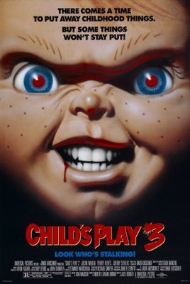 Child's Play 3 movie poster (1991) mouse pad