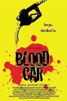 Blood Car movie poster (2007) canvas poster