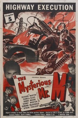 The Mysterious Mr. M movie poster (1946) t-shirt