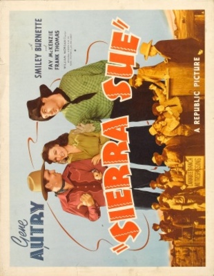 Sierra Sue movie poster (1941) wooden framed poster