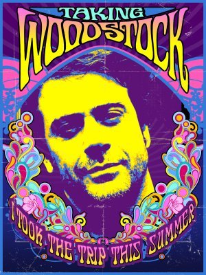 Taking Woodstock movie poster (2009) Mouse Pad MOV_9d10c1bc