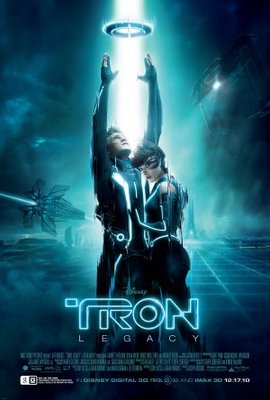TRON: Legacy movie poster (2010) Mouse Pad MOV_9d11ca46
