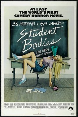 Student Bodies movie poster (1981) canvas poster