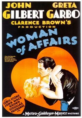 A Woman of Affairs movie poster (1928) wooden framed poster