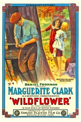 Wildflower movie poster (1914) wooden framed poster