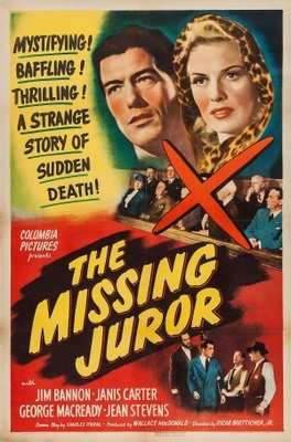The Missing Juror movie poster (1944) tote bag #MOV_9d70f203
