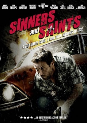 Sinners and Saints movie poster (2010) t-shirt