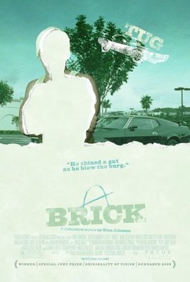Brick movie poster (2005) wooden framed poster