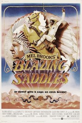 Blazing Saddles movie poster (1974) Mouse Pad MOV_9d8a7b1a